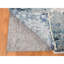 Tapis en laine et soie nouÃ© Ã  la main, motif zoroastrien estompÃ©, gris, 12 pi x 15 pi 1 po, D3615C536CA944FFB045B640150CFE6B