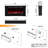 Gidney Black Electric Fireplace-1656266854