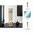 Contemporary Glass and Aluminum Pillar Holder with Sculptural Metal Ring Base for Decorative Accent Display-1557472352