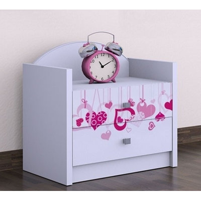 Kasey 2 Drawer Nightstand