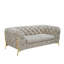 Soule - Causeuse transitionnelle en velours-529068194-457452749