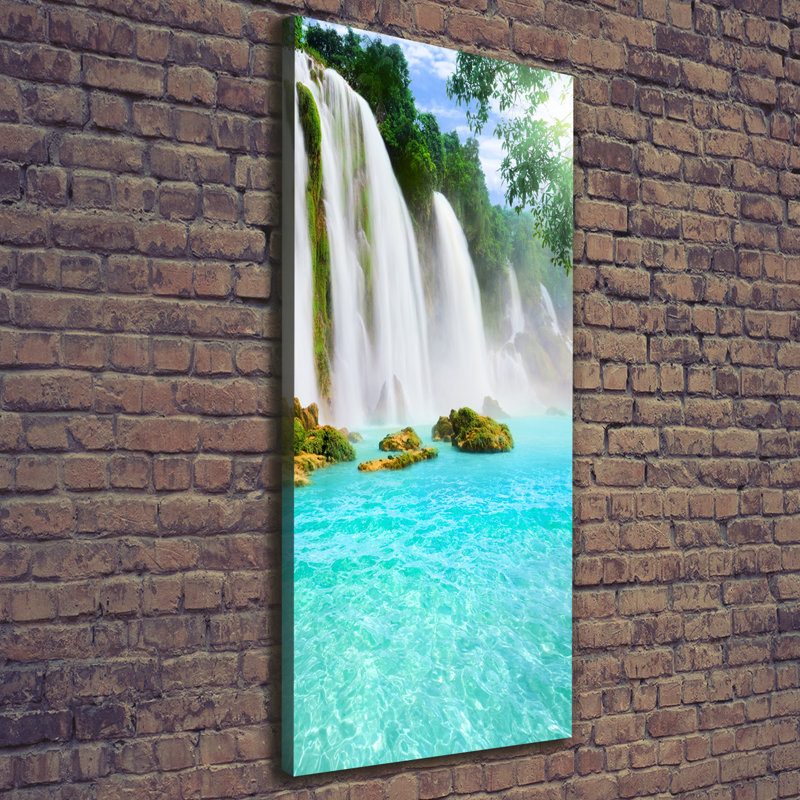 Waterfall - Wrapped Canvas Print