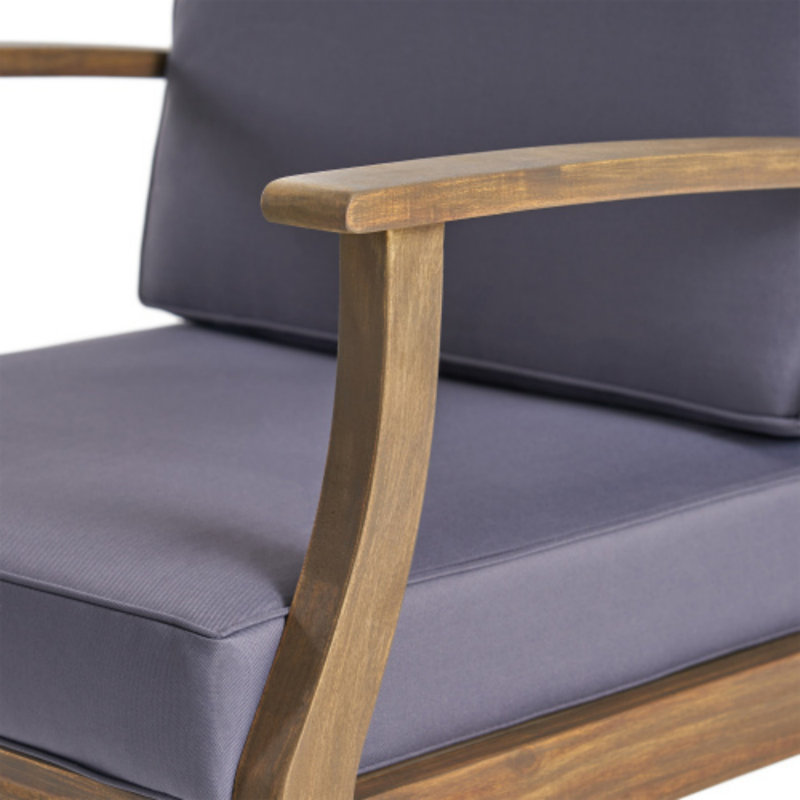 Patio  CLUB CHAIR, Brown, Dark Gray