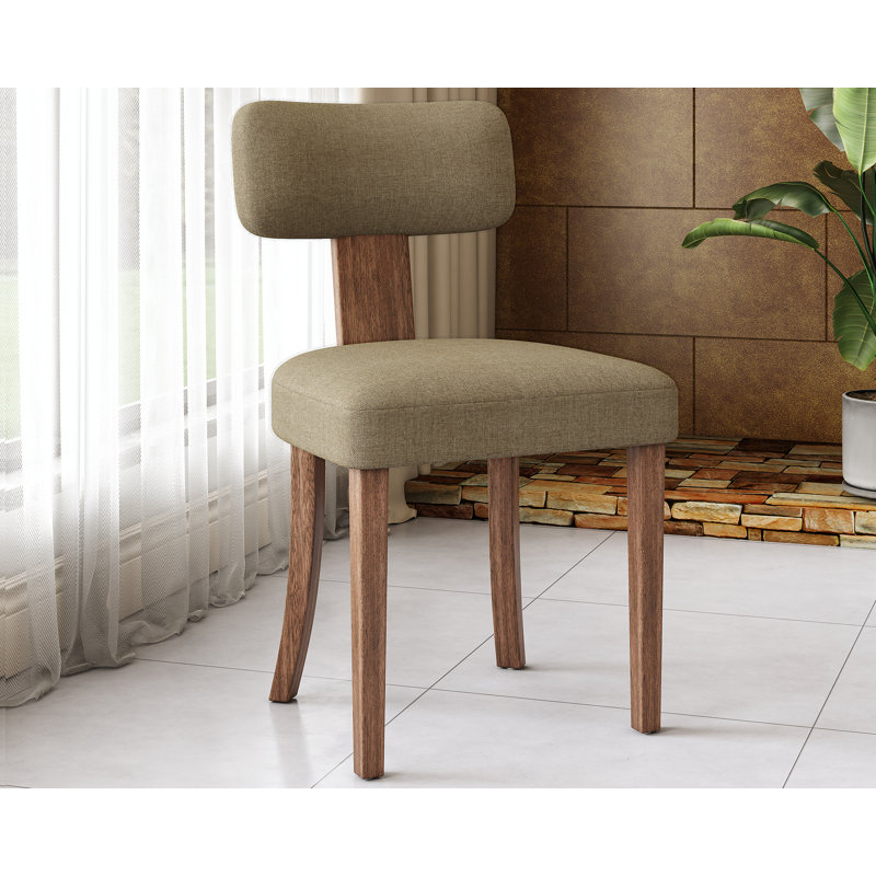 Chaises de salle à manger Princilla, Jaune