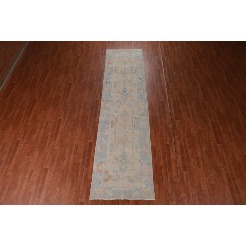 Tapis turc Oushak en laine 3 x 12