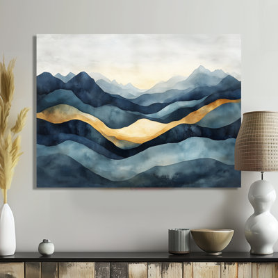 Toile aux tons de terre, art mural abstrait, Roseborough
