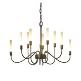 Lisse 10 - Light Candle Style Classic/Traditional Chandelier