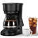 5-Cup Compact Coffee Maker with Timer, Auto Power-Off, Keep Warm