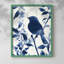 FLORAL Series DLXV - reproduction encadrée de qualité supérieure - prête à être accrochée - aucun clou requis-278521415-278521412