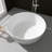 51" Solid Surface Freestanding Soaking Round Tub