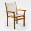 St. Tropez Stacking Teak Patio Dining Chair-283571988