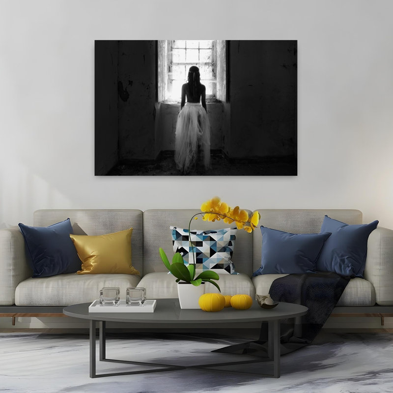 Art contemporain Portrait contemporain, H 40 po x l 60 po