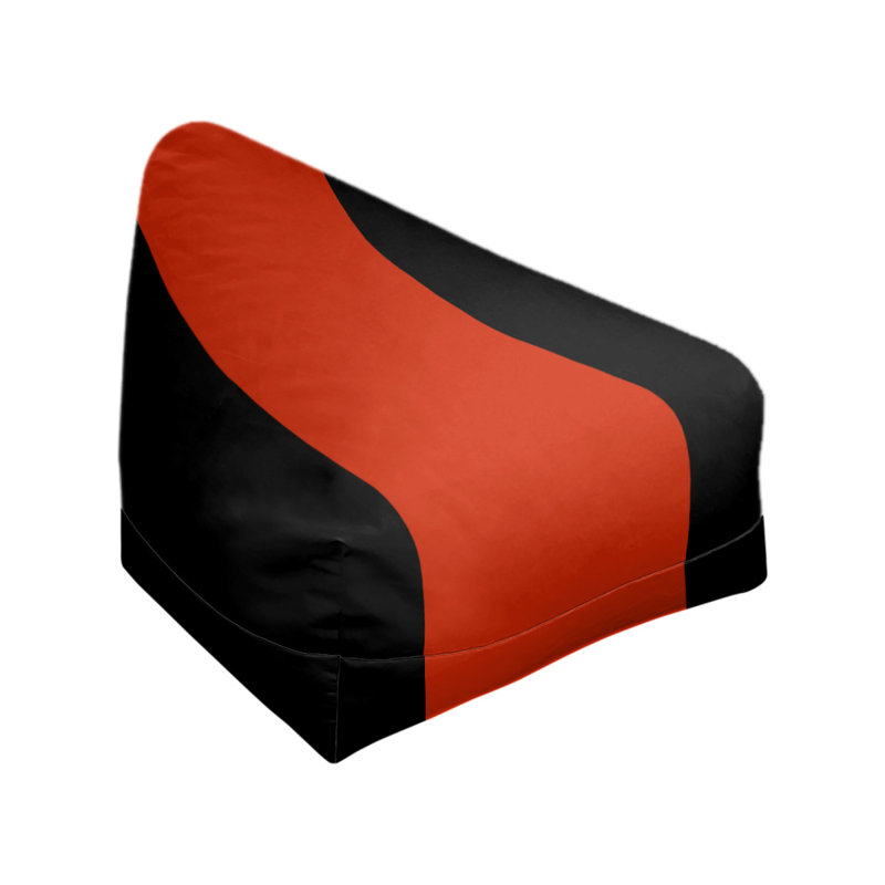 Sac de pois classique, H 30 po x l 27 po x P 27 po, Noir / Rouge