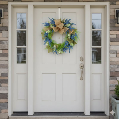 24'' Wreath Arranged with Heather and Thistle