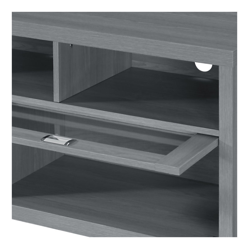 Meuble télé pour téléviseur de 75 po ou moins Techni mobili Durbin, gris
