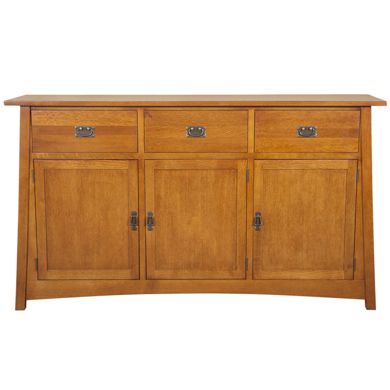 Dystanie 70'' Solid Wood Sideboard, Cherry