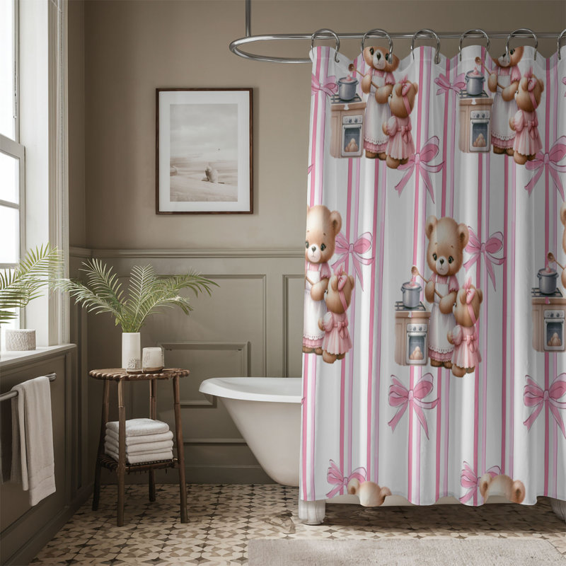Baby Care - Premium Shower Curtain 218, 74"H x 71"W