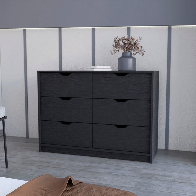 Drawer Dresser, Versatile Storage Dresser: Bottom Cabinets With Smooth-Glide Drawers, Organize Clothes, Shoes & Decor With Ease!