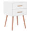 40 cm W Bedside Table