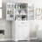 Versatile Freestanding Bathroom Cabinet with Multiple Compartments-1232431001