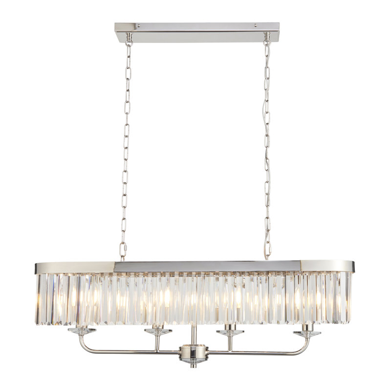 Bothell Avish 4lt Chandelier, Nickel