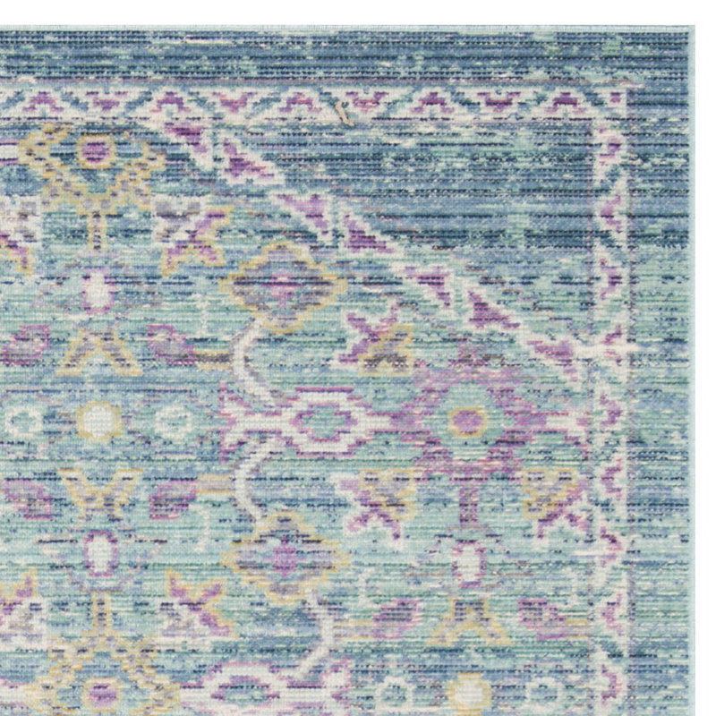 Trowbridge Oriental Cotton Hand Woven Area Rug, Rectangle 152 x 213 cm