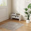 6 Pair Stackable Shoe Rack
