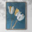 Reproduction encadrée FLORAL Series Cxxxii - bois massif-285885220