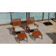 Revat Outdoor Lounge Chair with Ottoman