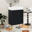 Petit meuble-lavabo 21,6 po avec lavabo en céramique, meuble-lavabo autoportant avec porte à fermeture en douceur, rangement sur le côté droit-330648943