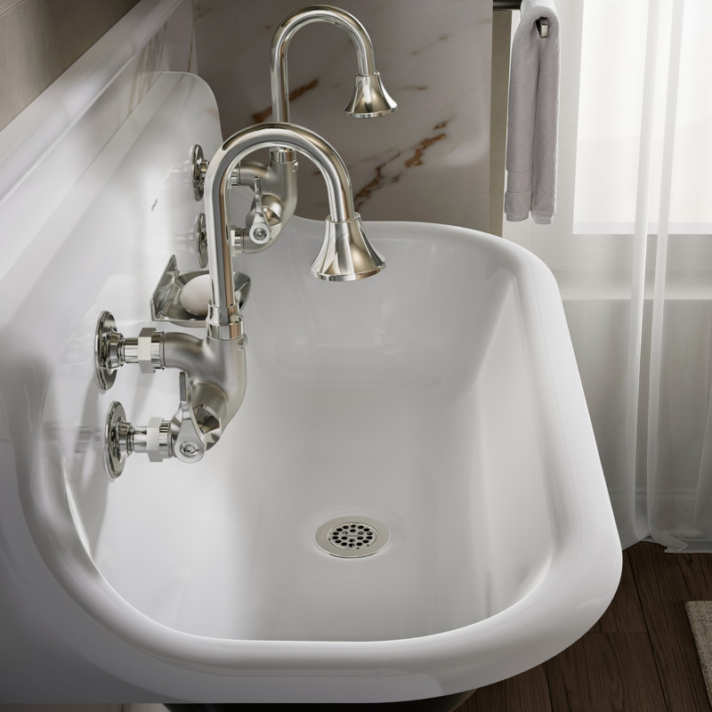 Triton Bowe™ Cannock 1.2 GPM Bathroom Sink Faucet with 3.69'' Gooseneck Spout and Lever Handles, Drain Not Included