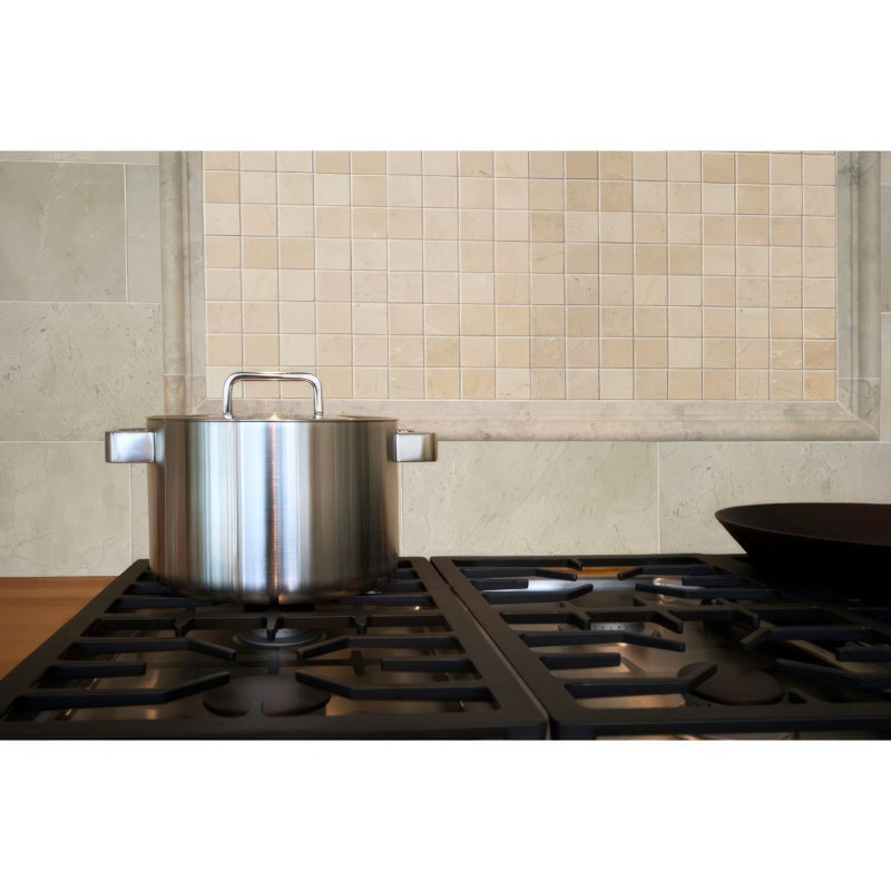 Carreau de mosaïque en pierre naturelle 12 po x 12 po pour mur et plancher
