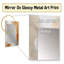 Or blanc champagne Sunrise Spirals I - miroir décoratif décoratif spirales abstraites-1176164116