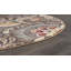 Tapis brun à motif floral Juliet-969193441
