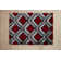 Corey-Leigh Abstract Shag Red/Gray Area Rug