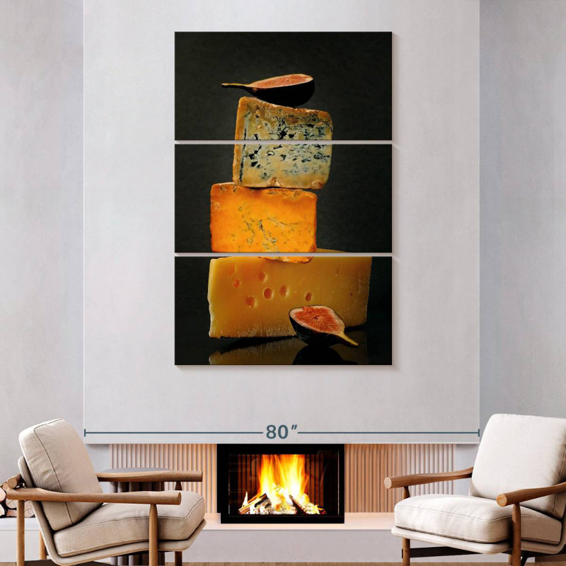 Yarlin Cheese And Figs, 74" H x 48" W