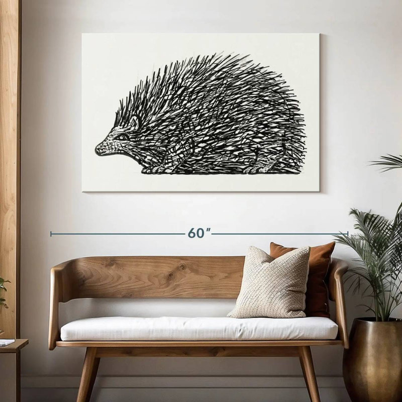 Avery Hedgehog 1891-1941, H 32 po x l 48 po