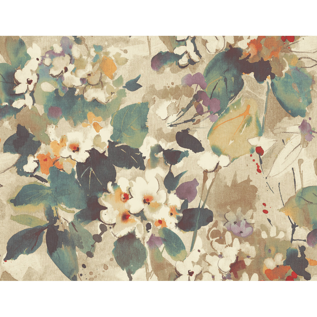 Muldoon Floral Roll Laurel Foundry Modern Farmhouse® 