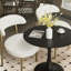 Ensemble de table de salle à manger rond avec 2 chaises-1410260244-1410260247