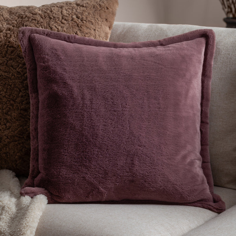 Kallu Cushion Cover Square Cushion Cover, Purple, 45cm H x 45cm W