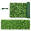 Mur de plantes artificielles, panneaux de buis artificiels de 40 x 120 po, clôture de haie d'intimité avec toile de fond de protection solaire, écran de gazon artificiel pour le mariage, jardin intérieur, extérieur, cour (1 PC)
