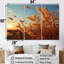 Golden Grass Field At Surise - ensemble d'art mural paysage-107741066-107741068
