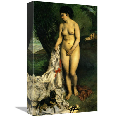 " Bather With Griffon "