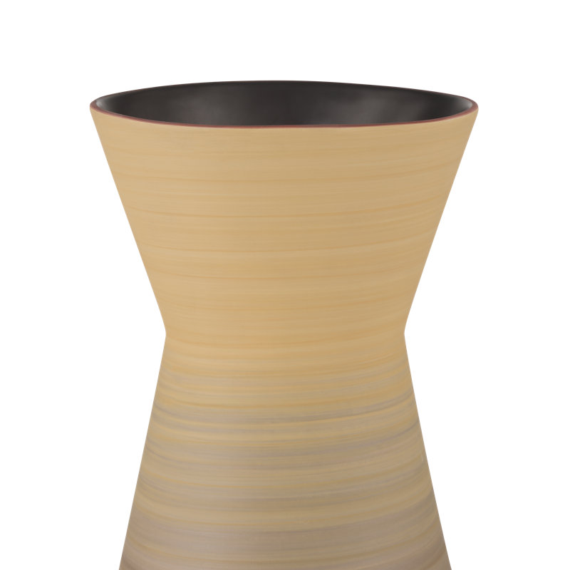Happy 80'S Red & Yellow Vase Set Of 2