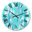 Horloge murale Turquoise-1392472063