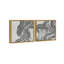 Emotional Set Canvas Abstract Print by Oliver Gal, Black Frame, 12 x 12-1282838273-1282838276