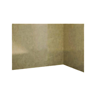 Système de douche en alcôve en acrylique Sandstone l 60 po x P 34 po x H 96 po