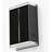 Solar-Powered Wall Sconce with Three Color Temperature Settings and Dimming