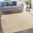 Nourison Essentials Ivory/Gold Indoor/Outdoor Area Rug-505528727
