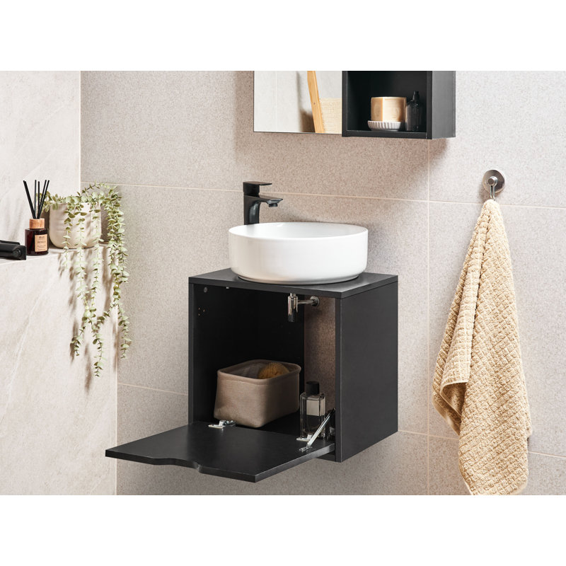 Wall Mounted Washbasin Cabinet SUZANO 44 cm
